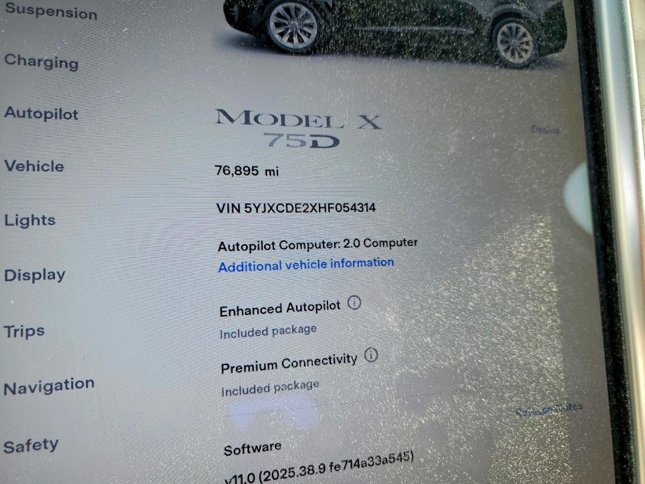 2017 Tesla Model x