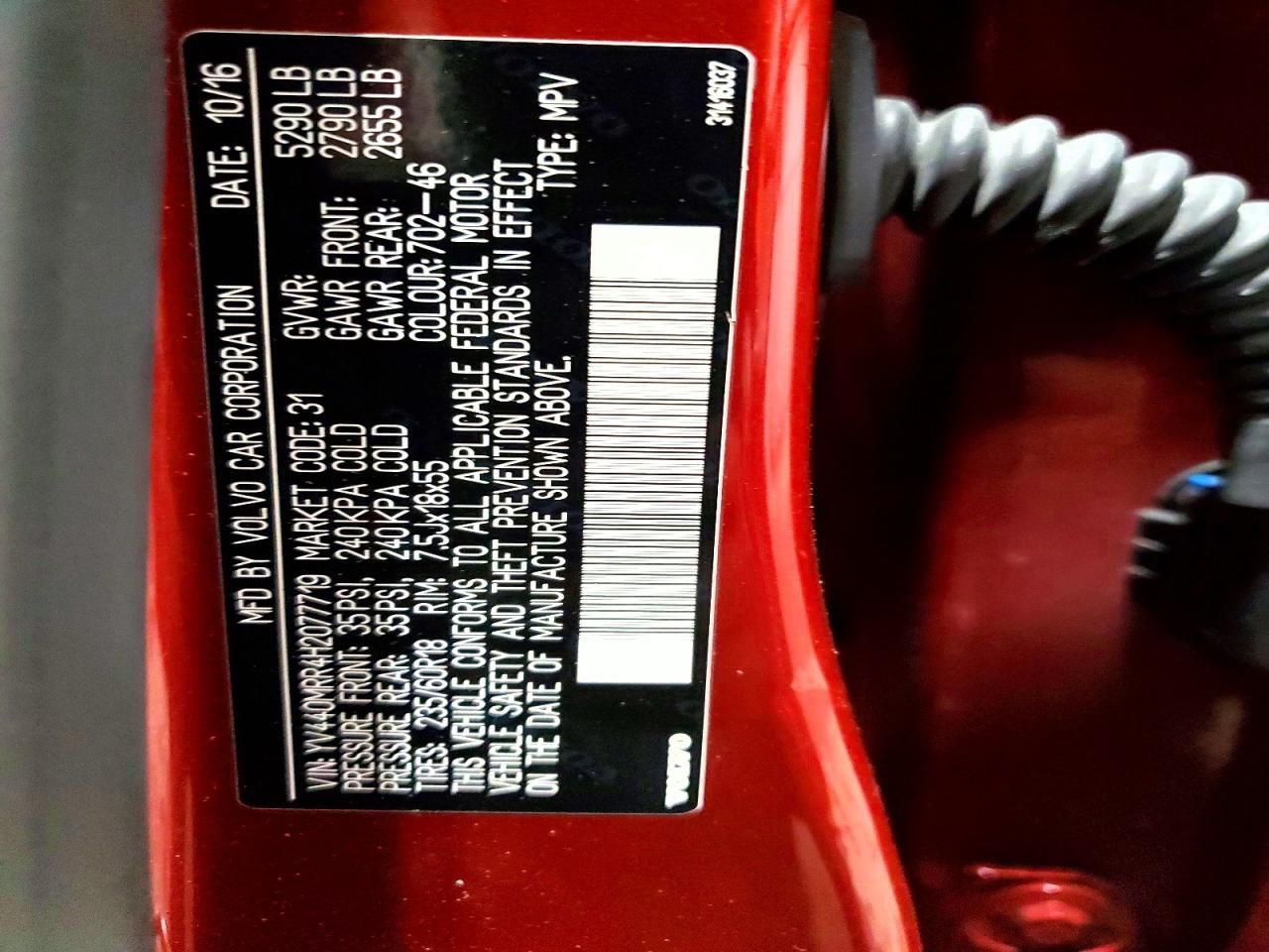 2017 Volvo Xc60 T5 Dynamic