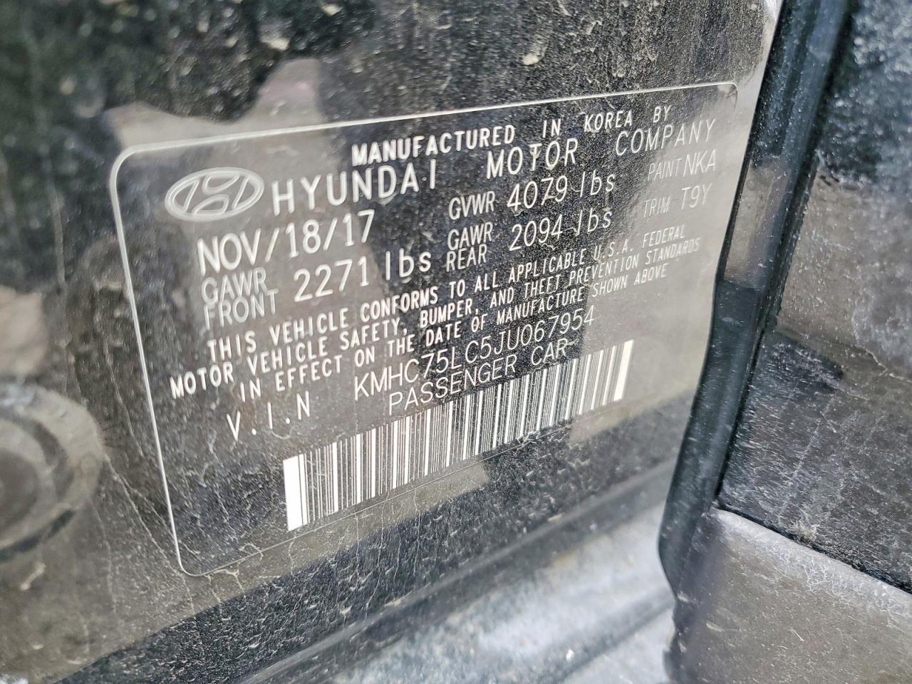2018 Hyundai Ioniq Hybrid sel