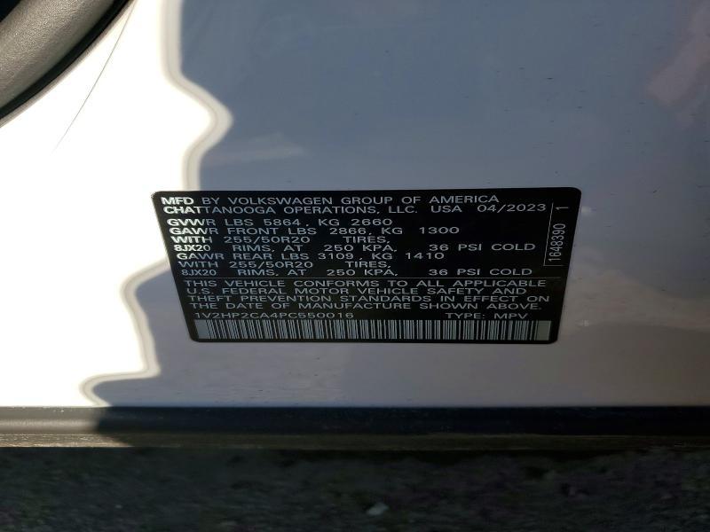 2023 Volkswagen Atlas se