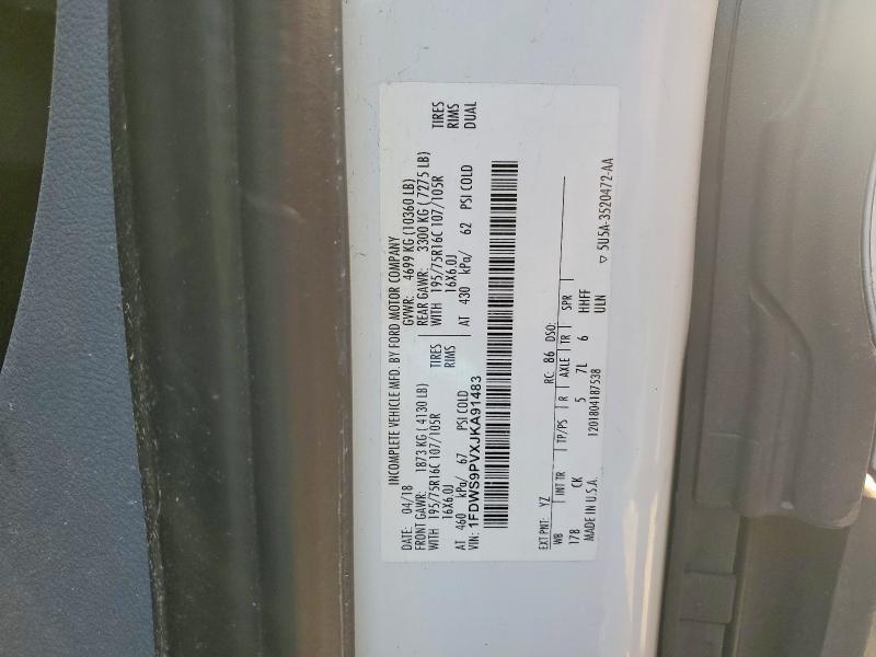 2018 Ford Transit Delivery Truck