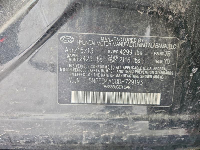 2013 Hyundai Sonata gls
