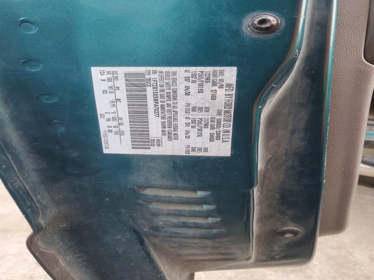 1998 Ford Ranger Super cab