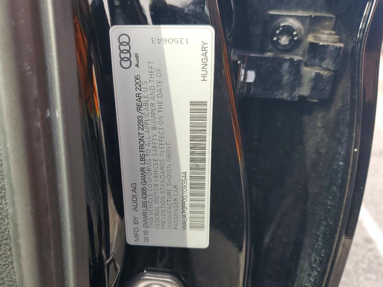 2016 Audi A3 Premium