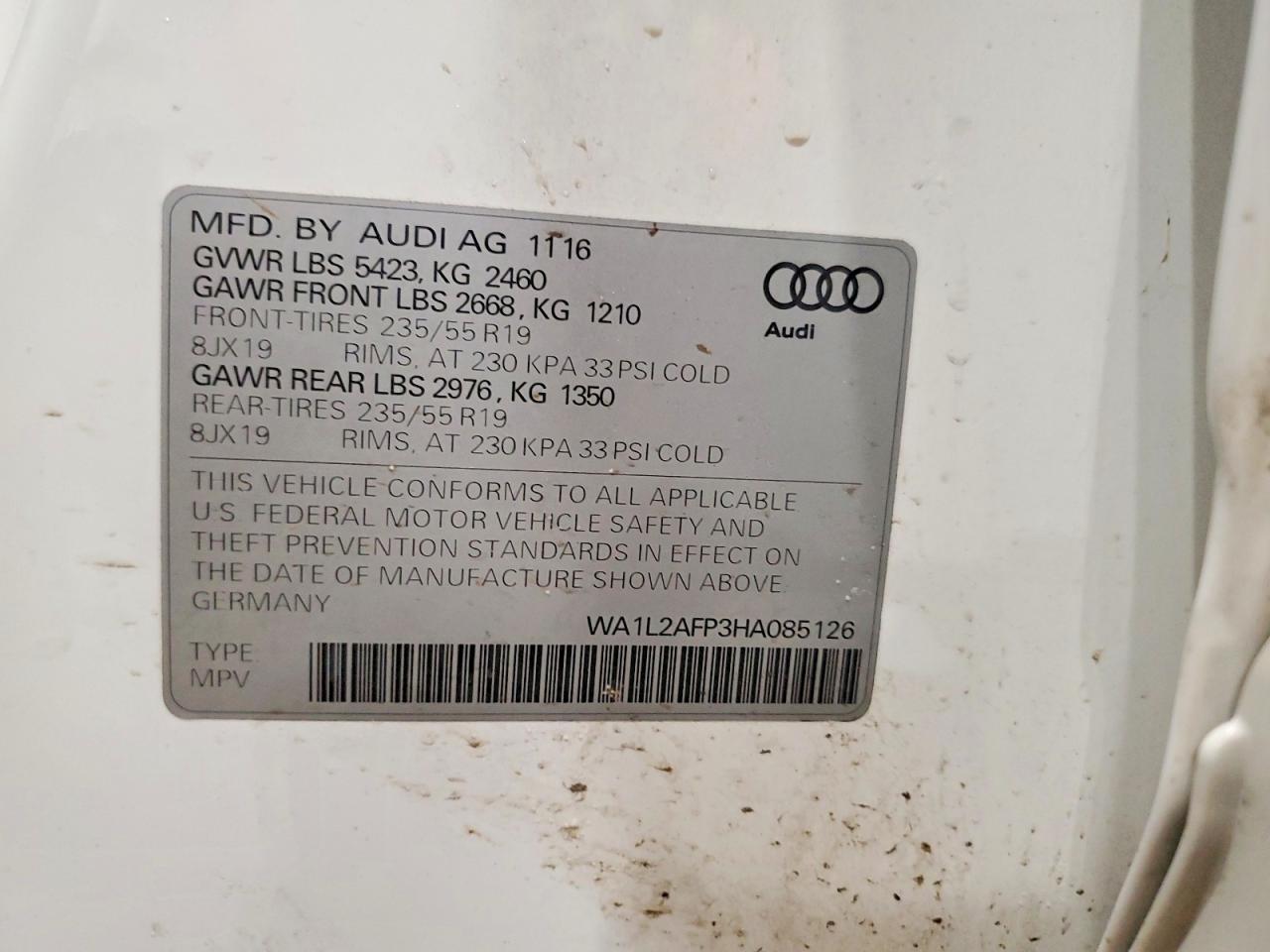 2017 Audi Q5 Premium Plus