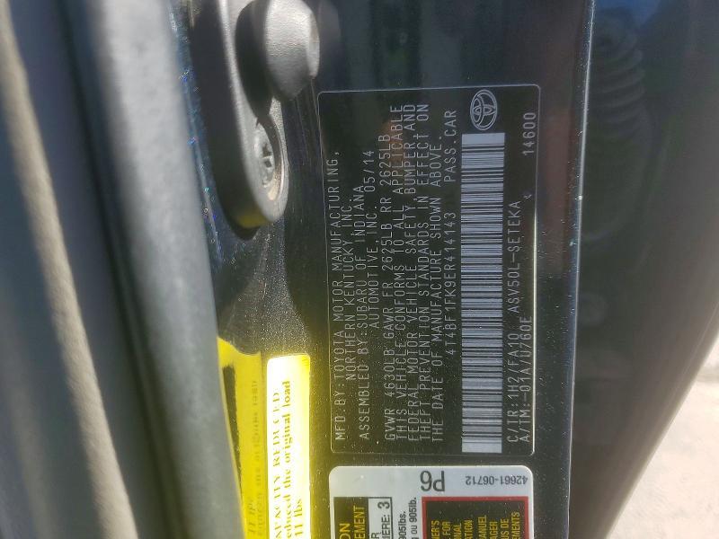 2014 Toyota Camry l