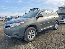 Toyota Highlander Base salvage cars for sale: 2012 Toyota Highlander Base