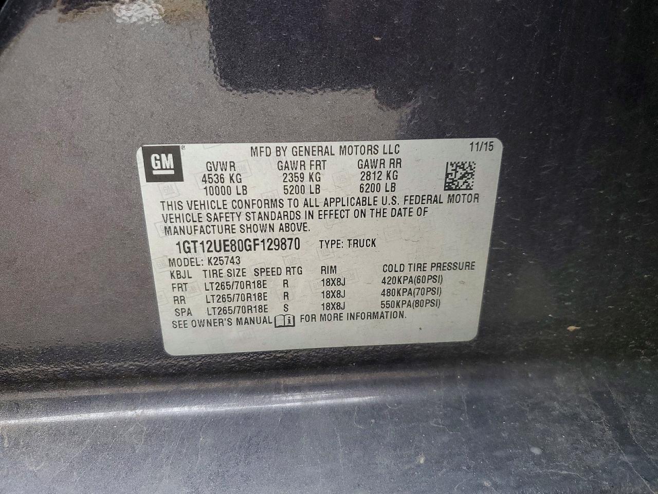 2016 GMC Sierra K2500 Denali