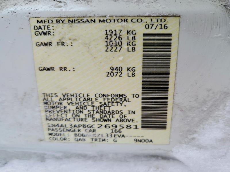 2016 Nissan Altima 2.5