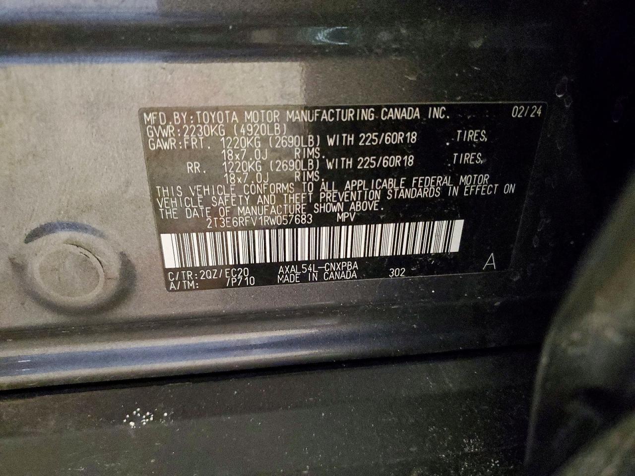 2024 Toyota Rav4 xse