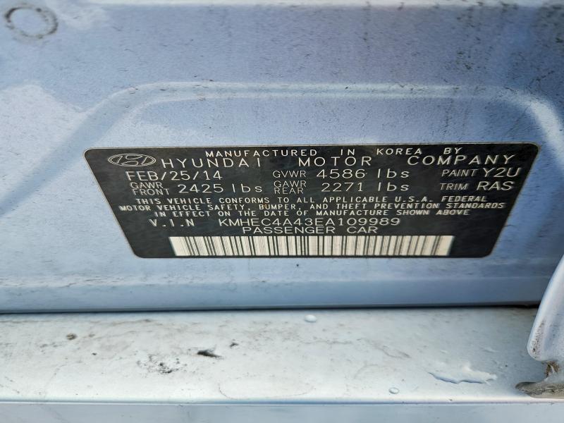 2014 Hyundai Sonata Hybrid