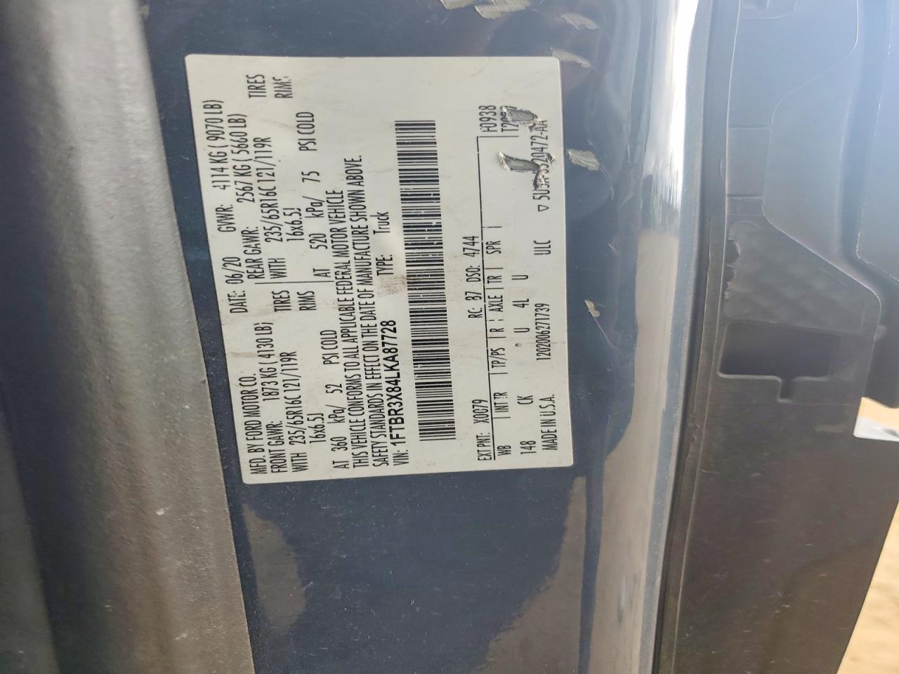 2020 Ford Transit 250 Delivery van
