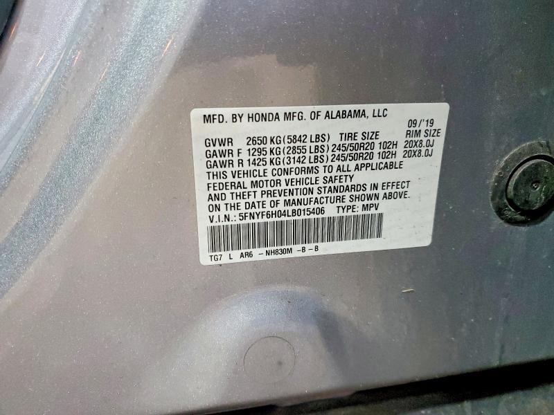 2020 Honda Pilot Elite