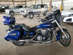 Salvage Motorcycles for sale at auction: 2013 Yamaha XVS1300 CTC