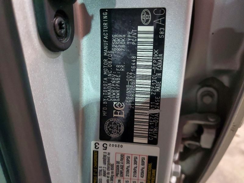 2007 Toyota Corolla ce