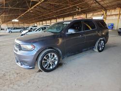 Salvage cars for sale from Copart Phoenix, AZ: 2020 Dodge Durango gt