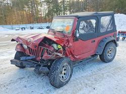 Jeep salvage cars for sale: 1999 Jeep Wrangler / tj se