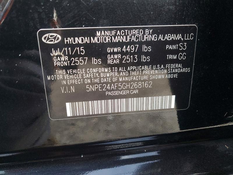 2016 Hyundai Sonata se