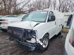 Salvage trucks for sale at Waldorf, MD auction: 2024 Chevrolet Express G3500
