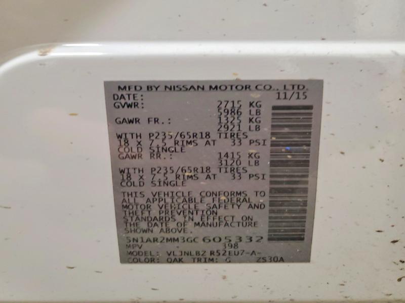 2016 Nissan Pathfinder s