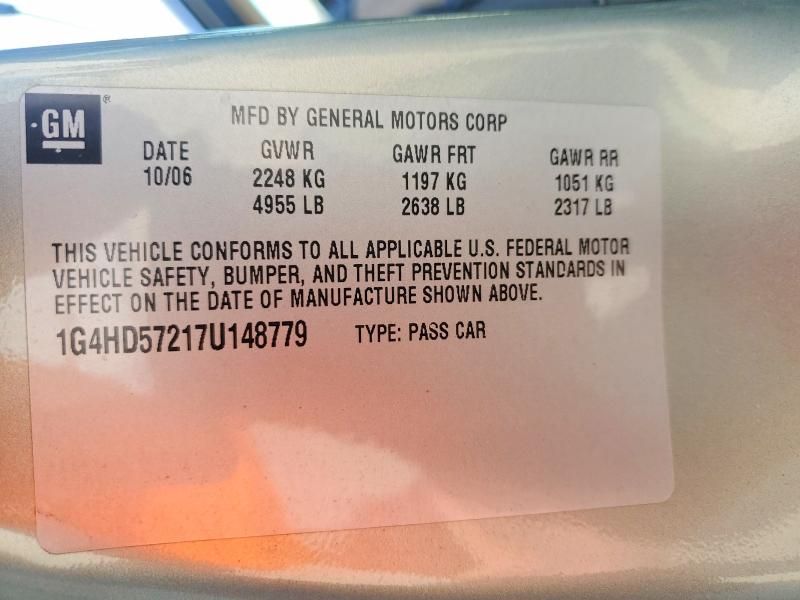 2007 Buick Lucerne cxl