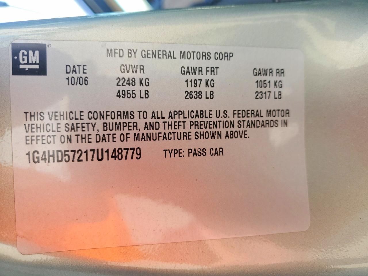 2007 Buick Lucerne cxl