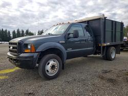 Vehiculos salvage en venta de Copart Arlington, WA: 2006 Ford F550 Super Duty Dump Truck