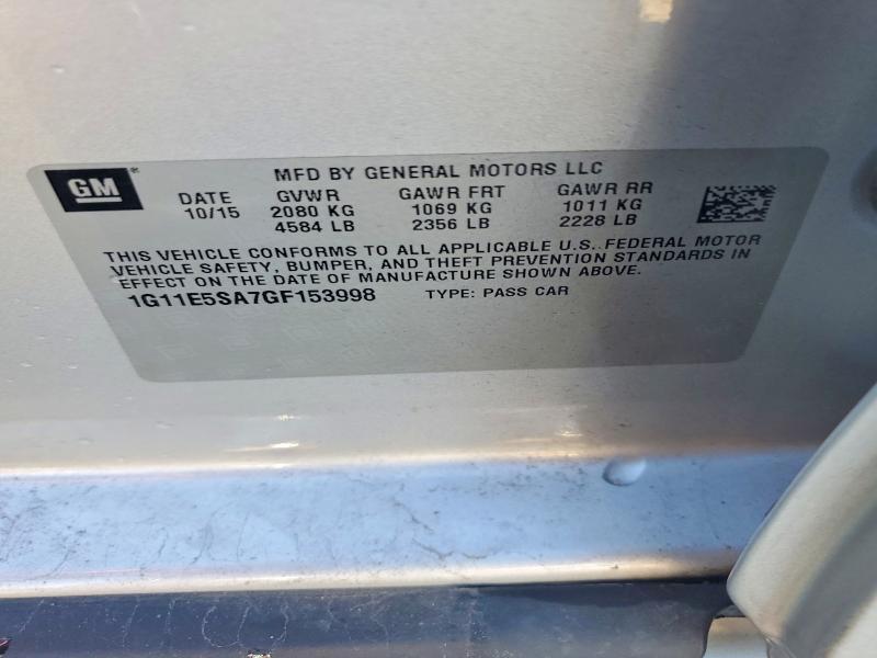 2016 Chevrolet Malibu Limited ltz
