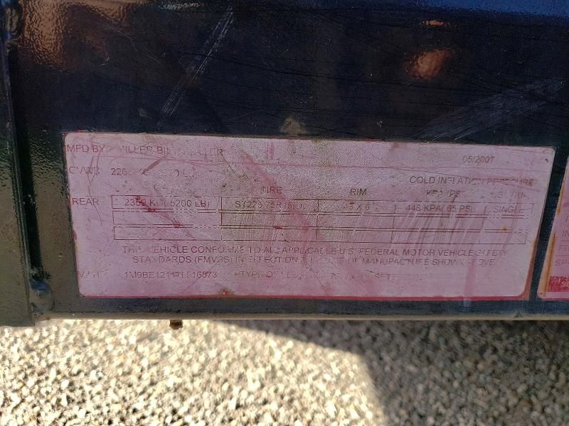 2007 Utility Utility Trailer