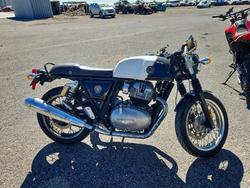 Salvage motorcycles for sale at New Orleans, LA auction: 2022 Royal Enfield Motors INT 650
