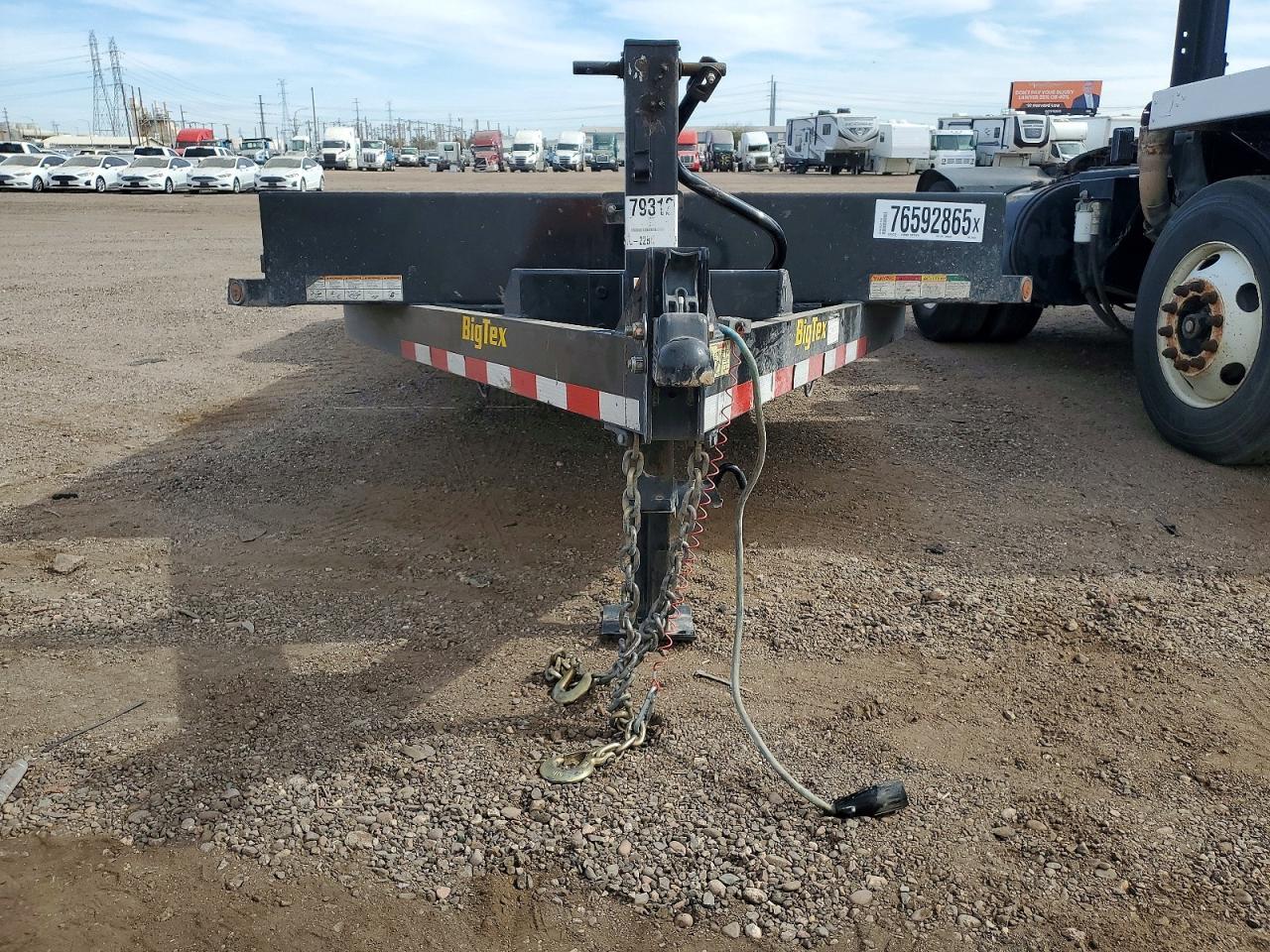 2023 Bigtex 14TL-22BK Equipment Trailer