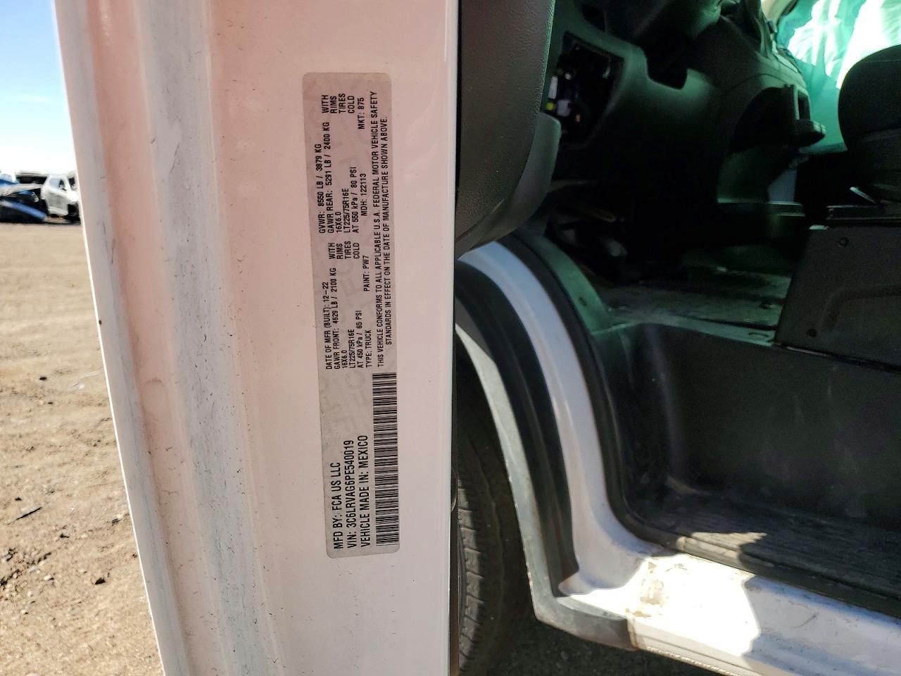 2023 Dodge RAM Promaster 1500 1500 Standard