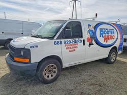 Chevrolet salvage cars for sale: 2012 Chevrolet Express G1500