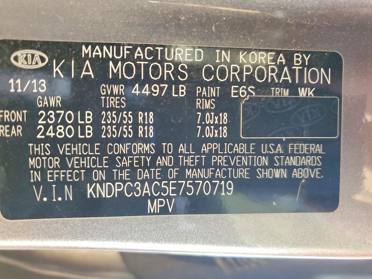 2014 KIA Sportage ex