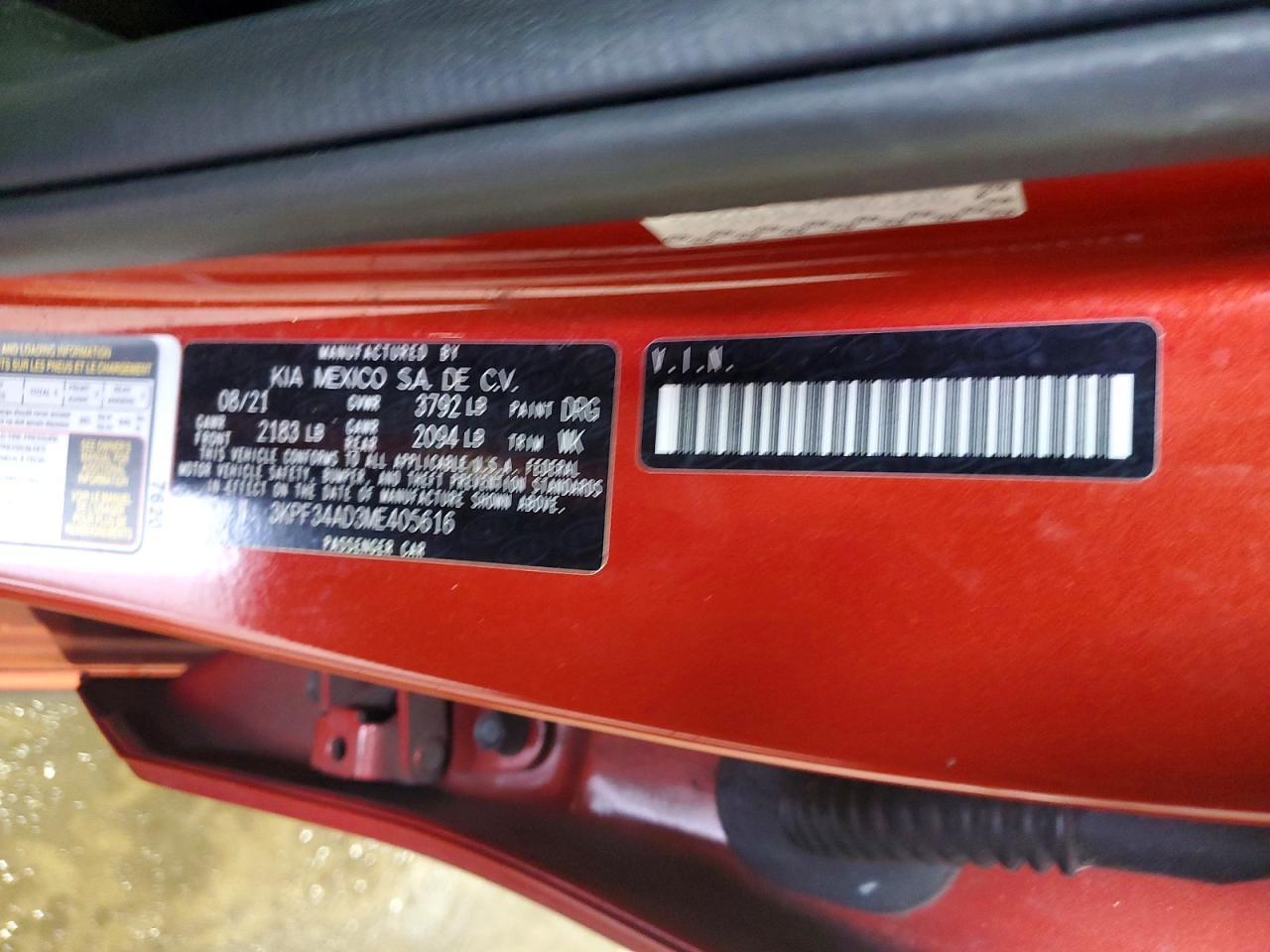 2021 KIA Forte gt Line