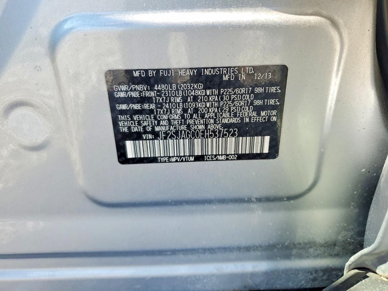 2014 Subaru Forester 2.5i Premium