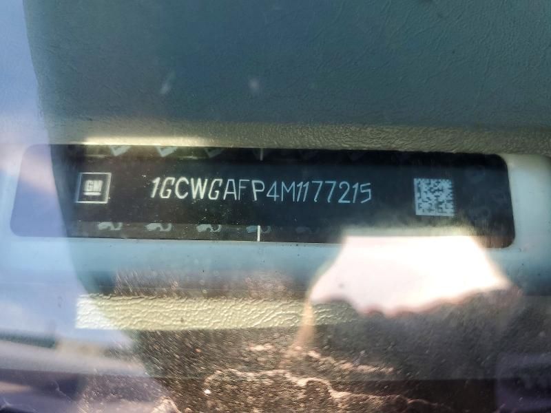 2021 Chevrolet Express 2500 Cargo Delivery Van