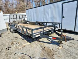 Salvage cars for sale from Copart Cahokia Heights, IL: 2020 Sure Trac ST8220TAT-B-100  Utility Trailer