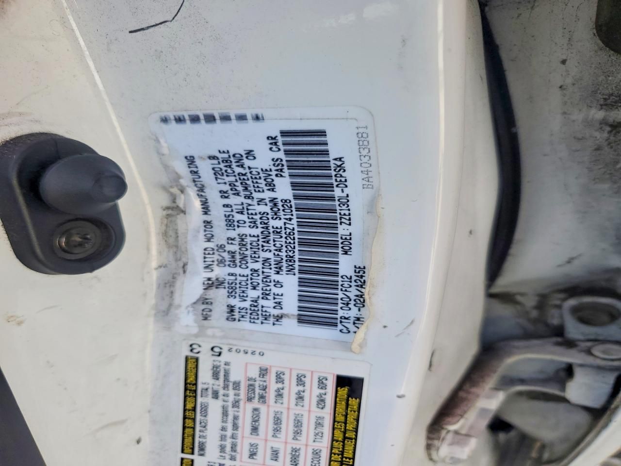 2006 Toyota Corolla ce