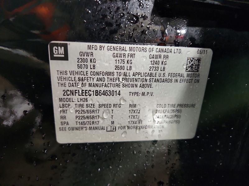 2011 Chevrolet Equinox lt