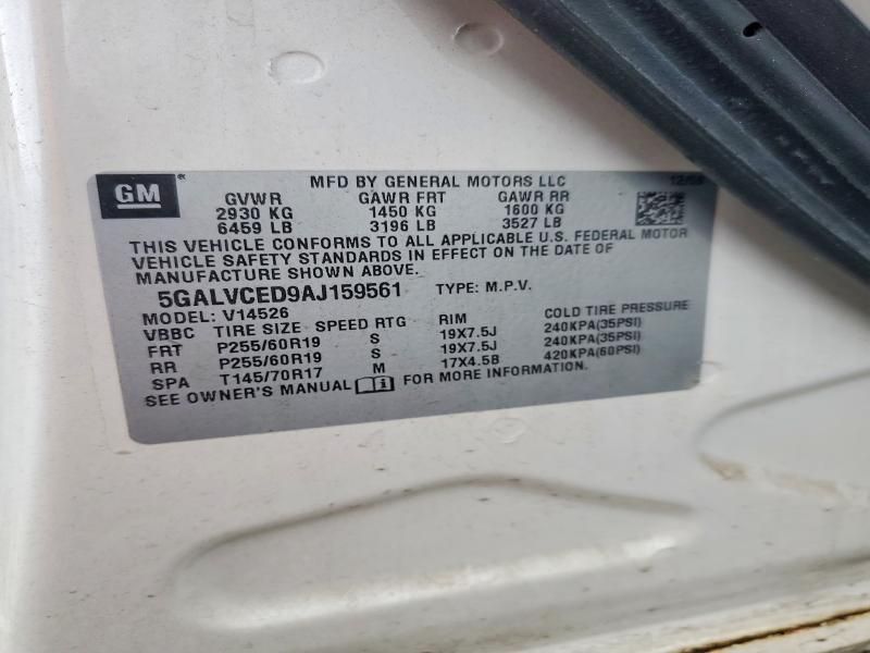 2010 Buick Enclave cxl