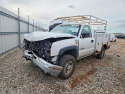 Salvage trucks for sale at Magna, UT auction: 2005 Chevrolet Silverado C2500 Heavy Duty