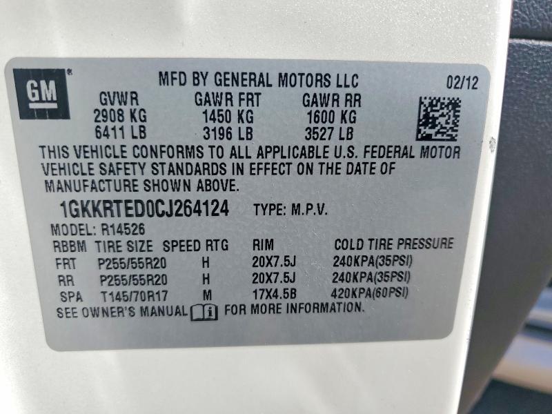 2012 GMC Acadia Denali