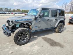 Jeep Vehiculos salvage en venta: 2021 Jeep Wrangler Unlimited Rubicon 4XE