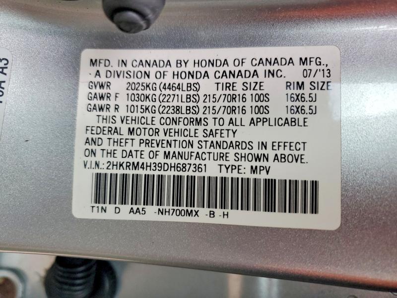 2013 Honda Cr-v lx