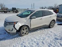 Ford salvage cars for sale: 2018 Ford Edge Titanium