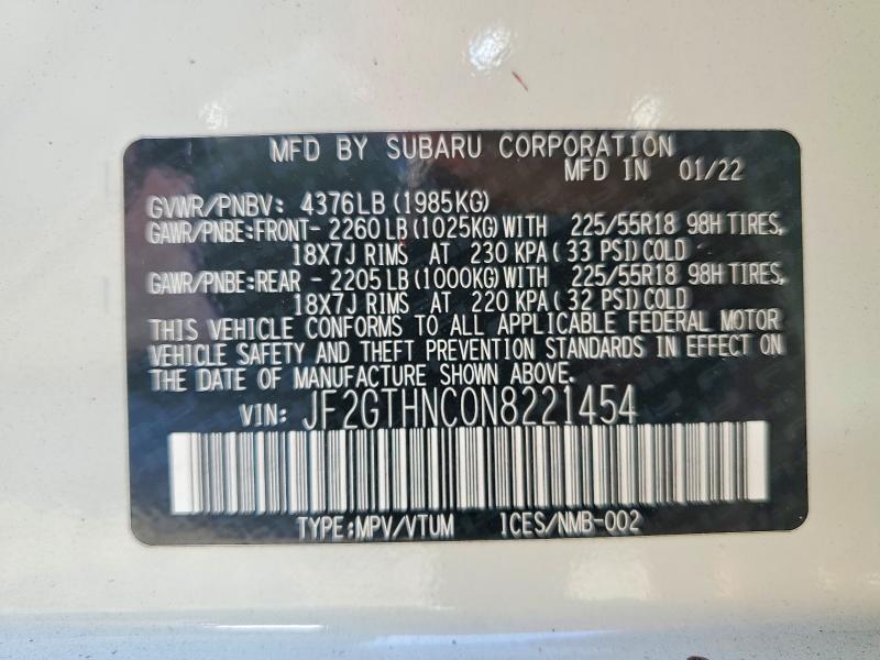 2022 Subaru Crosstrek Limited