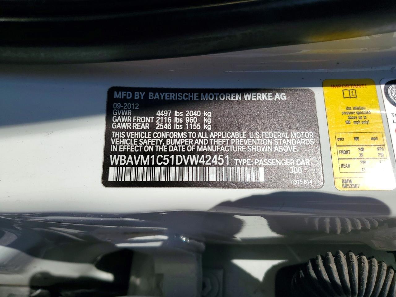 2013 BMW X1 Sdrive28i