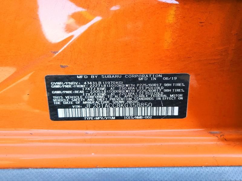 2019 Subaru Crosstrek Premium