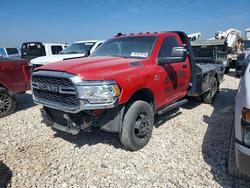 Salvage trucks for sale at Taylor, TX auction: 2024 Dodge RAM 3500 Flatbed Truck